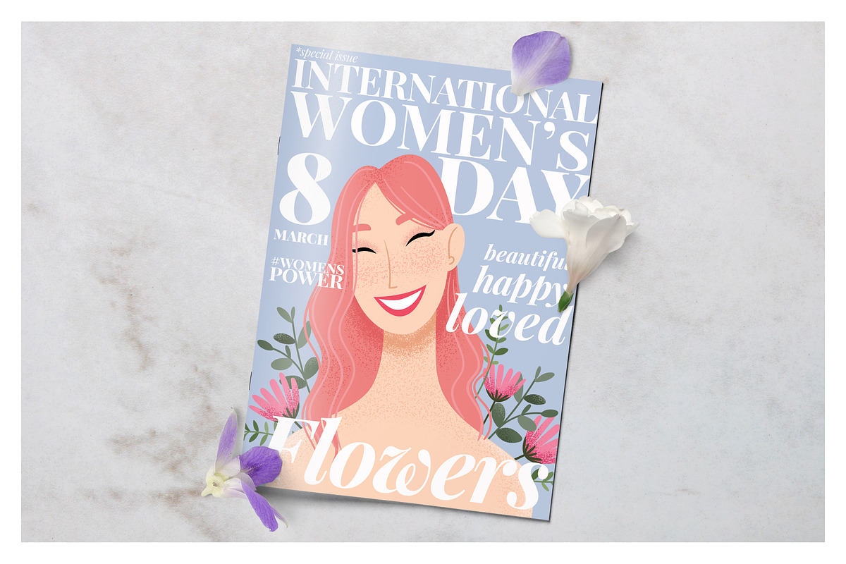 Women Beauty Portraits, a Healthcare Illustration by Bigio Designs (Photo 6 of 6)