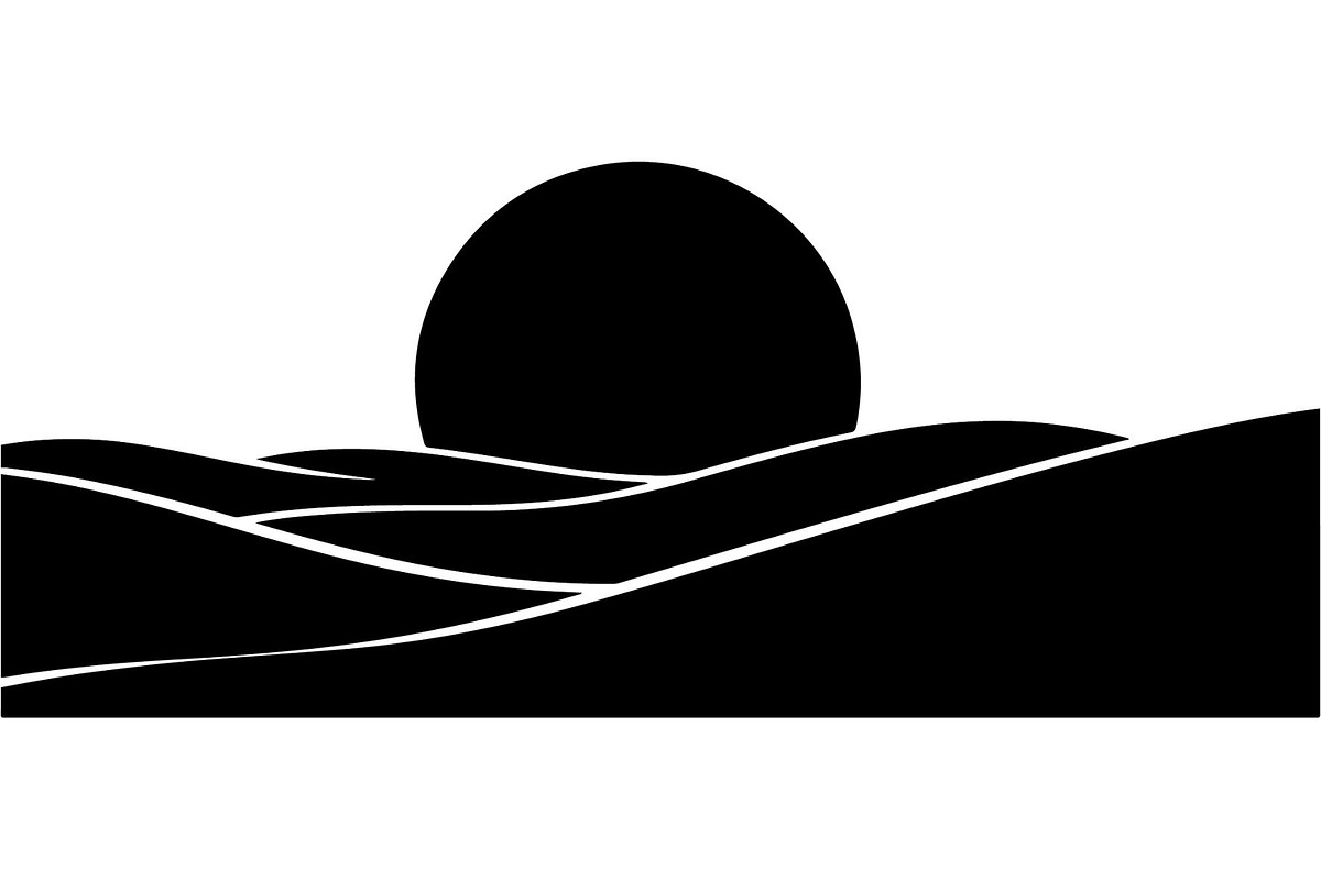 Minimal Landscape Silhouette, an Object Graphic by Designer_Momina (Photo 16 of 19)