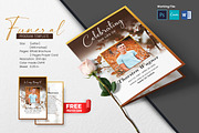Funeral Program And Prayer Card, a Brochure Template by crazyOWL (Thumbnail 1 of 8)