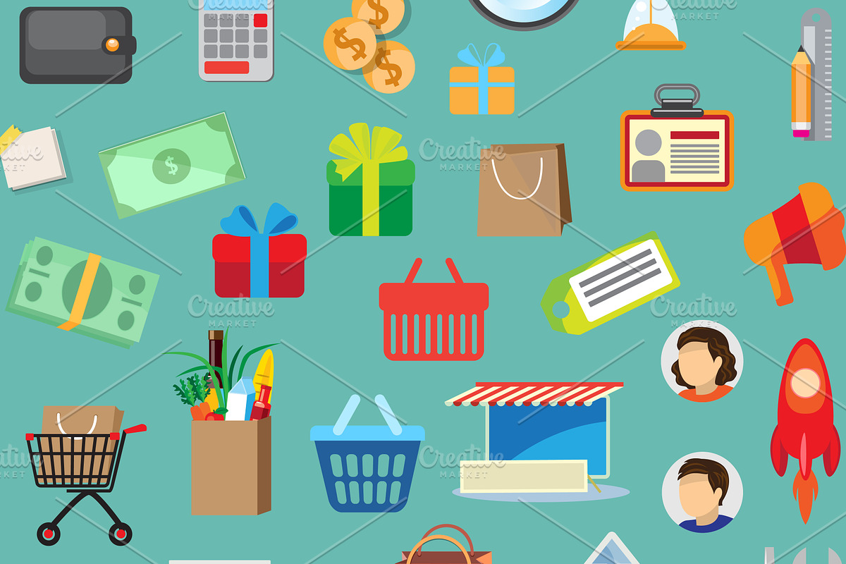 Universal vector icons preview 5