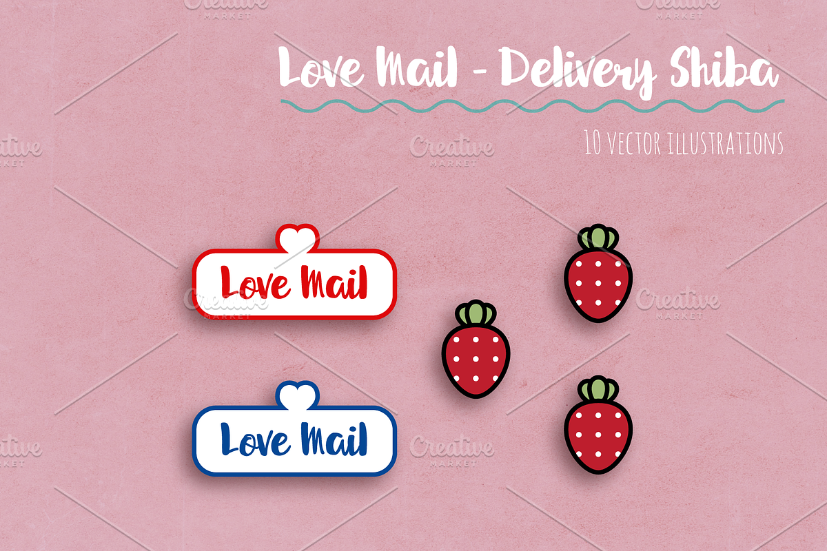 Love Mail ~ Delivery Shiba, an Illustration by Candy Horror Shop (Photo 4 of 7)