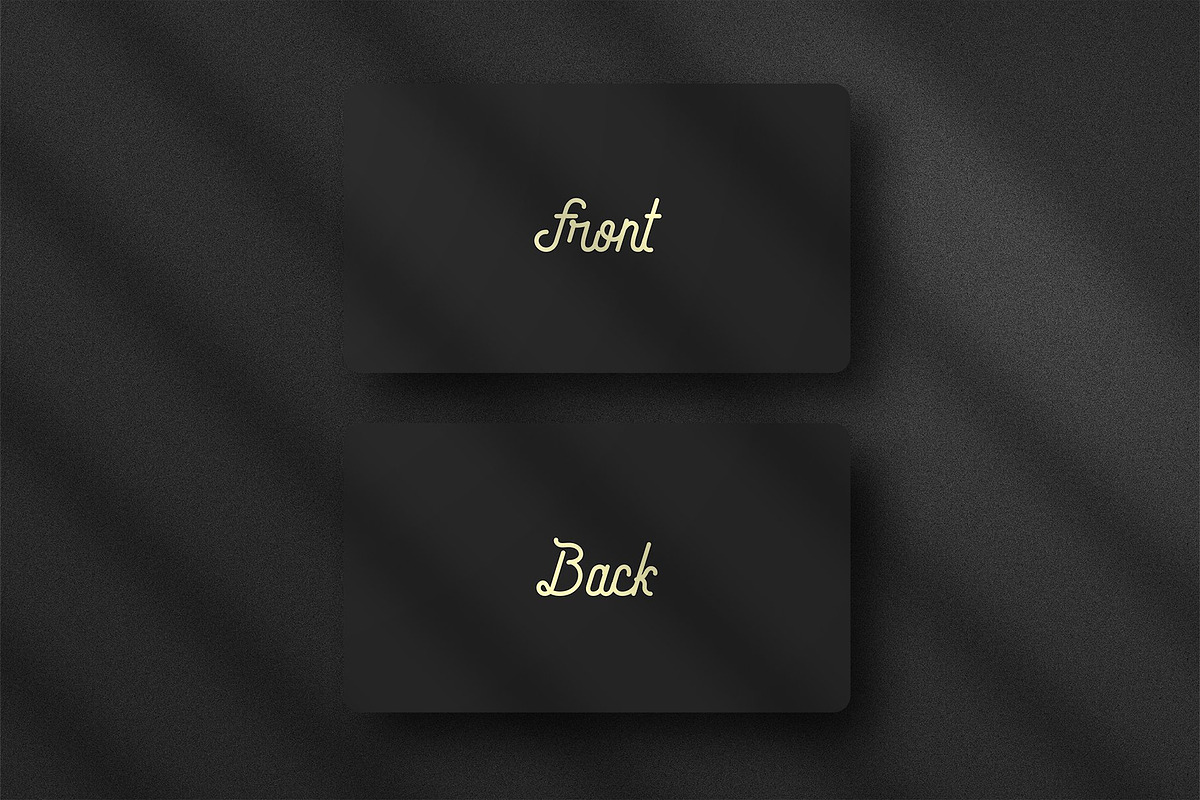Business card Template & 3 Mock-up, a Business Card Template by Smashing_Studio (Photo 8 of 11)