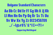 Bulgano - Condensed Display Font, a Sans Serif Font by Letterhend Studio (Thumbnail 5 of 9)