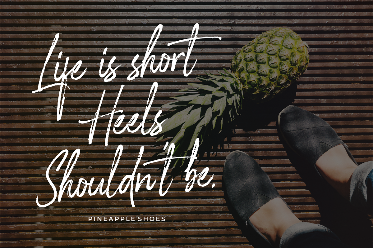 Glossy Night - Luxury Handbrush Font, a Script Font by 50Fox (Photo 14 of 16)
