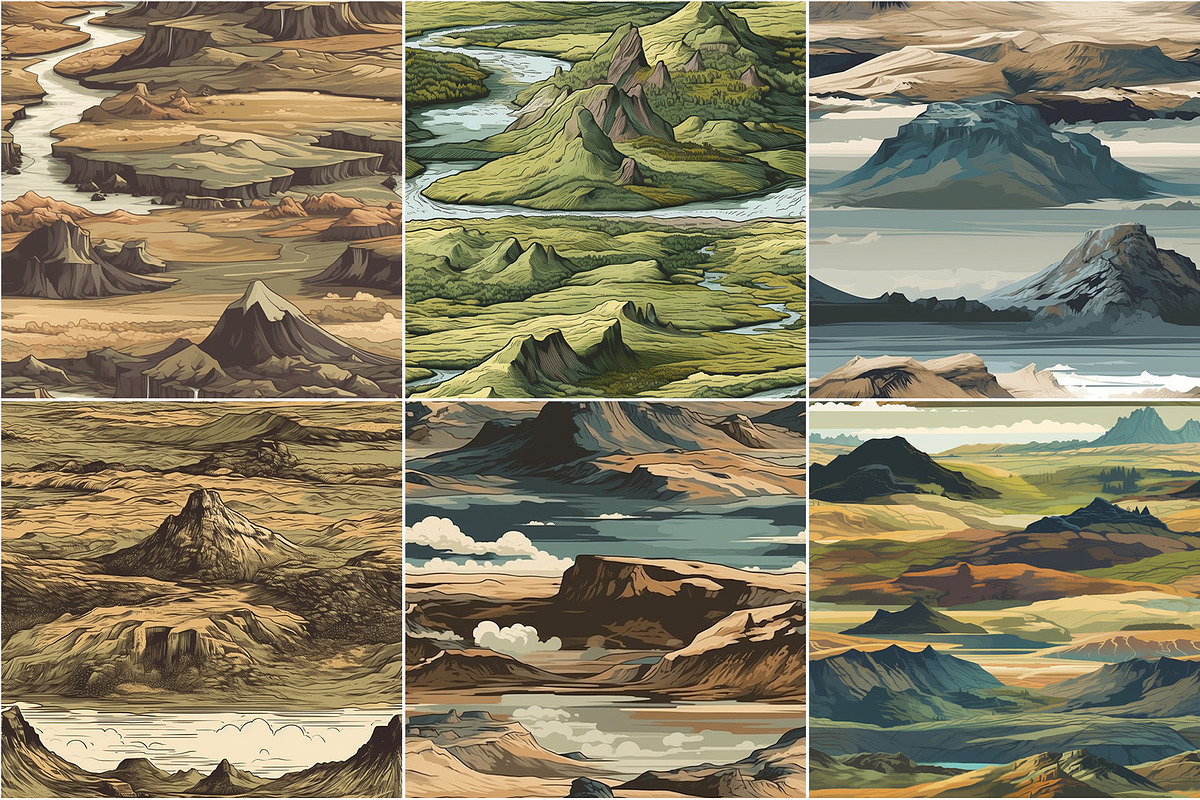 Iceland - Artful Seamless Patterns, a Pattern Graphic by Pixel Perfect Patterns (Photo 8 of 9)