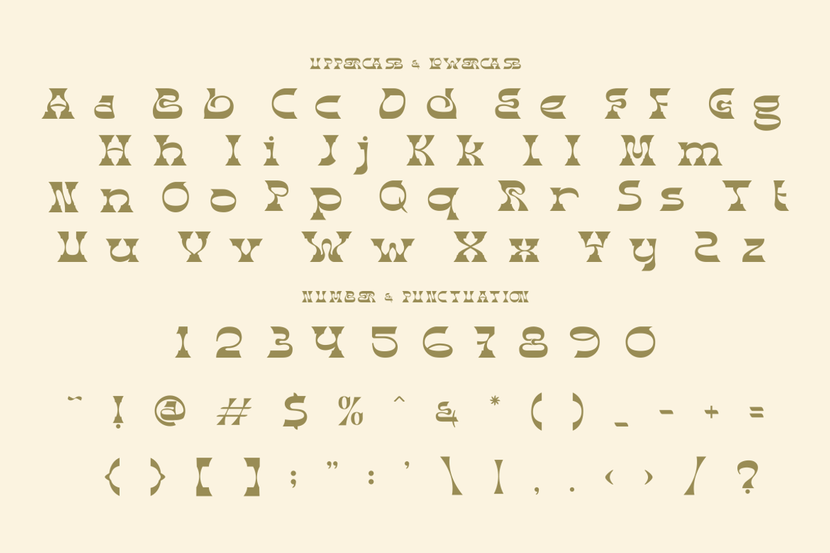 Cosmic Canyon Psychedelic Font, a Font by PutraCetol Studio (Photo 10 of 13)