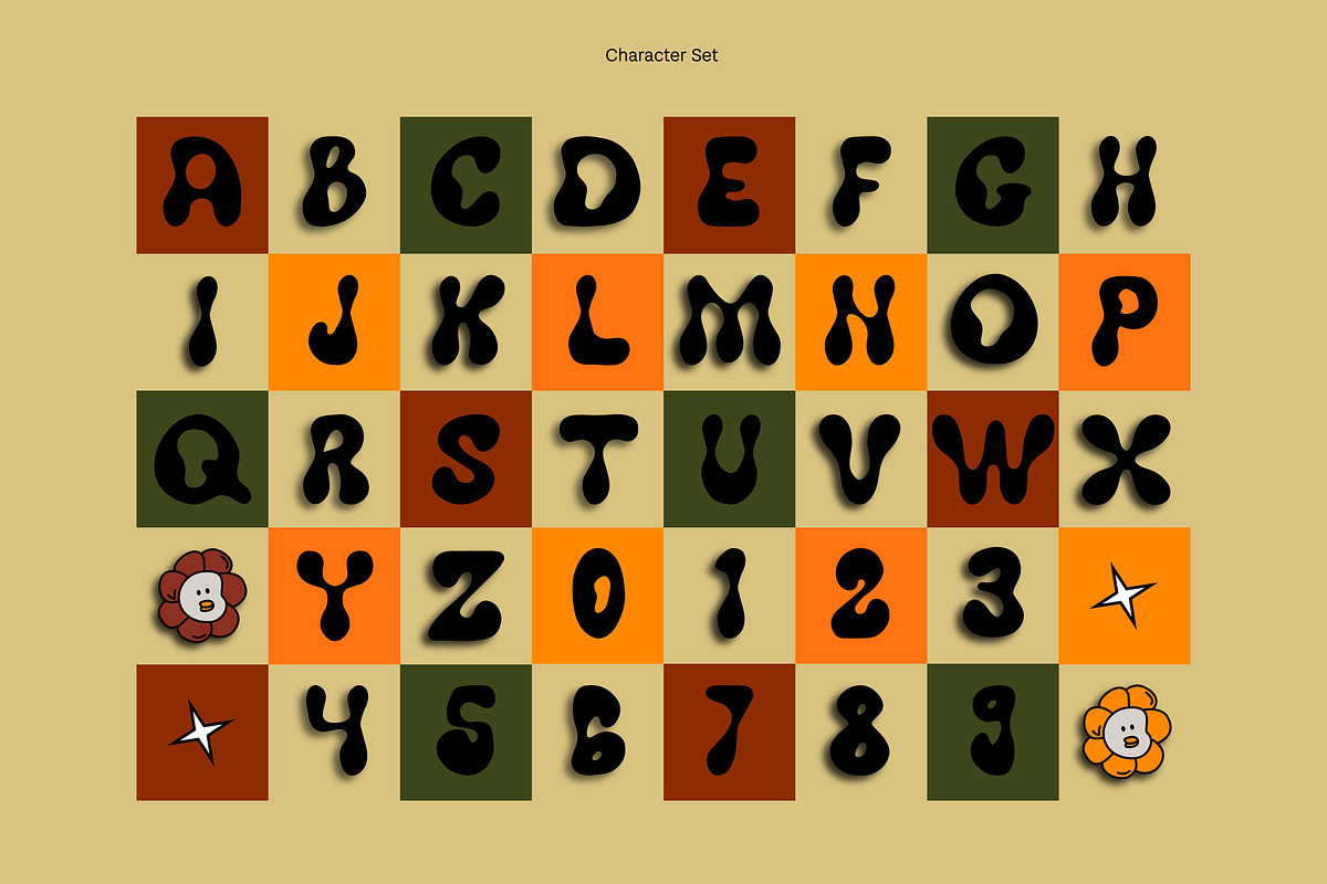 Neung Rak Display Typeface, a Handwritten Font by Casloop Studio (Photo 7 of 15)