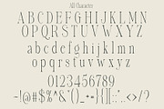 Gladysh | Elegant Condensed Serif, a Serif Font by Sealoung (Thumbnail 15 of 15)