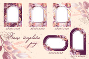 Autumn Floral Watercolor Clipart, a Decorative Illustration by LenArt (Thumbnail 9 of 18)
