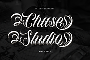 Bellvira Tattoo | Script Tattoo, a Blackletter Font by Denustudios (Thumbnail 2 of 12)