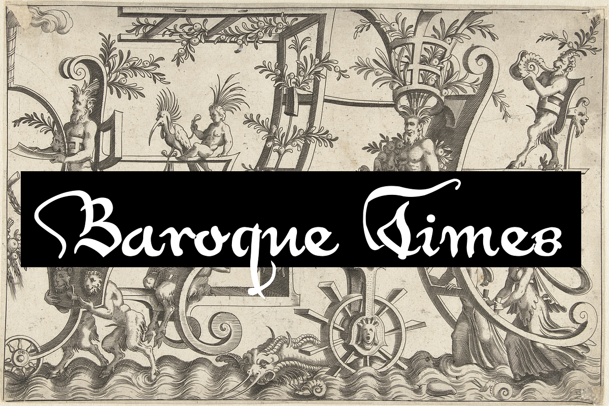 Baroque and Grotesque Times, a Wallpaper Graphic by Intellecta Design (Photo 8 of 10)