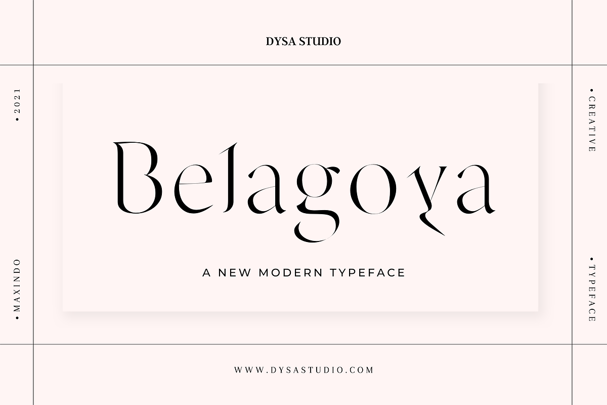 Belagoya, a Sans Serif Font by DYSA Studio (Photo 1 of 14)
