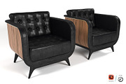 Brando armchair, a Furniture 3D Model by inDahouze (Thumbnail 1 of 10)