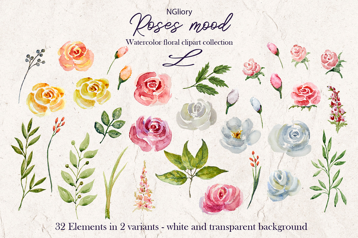 ROSE MOOD Bouquets, an Object Graphic by NGliory (Photo 6 of 6)