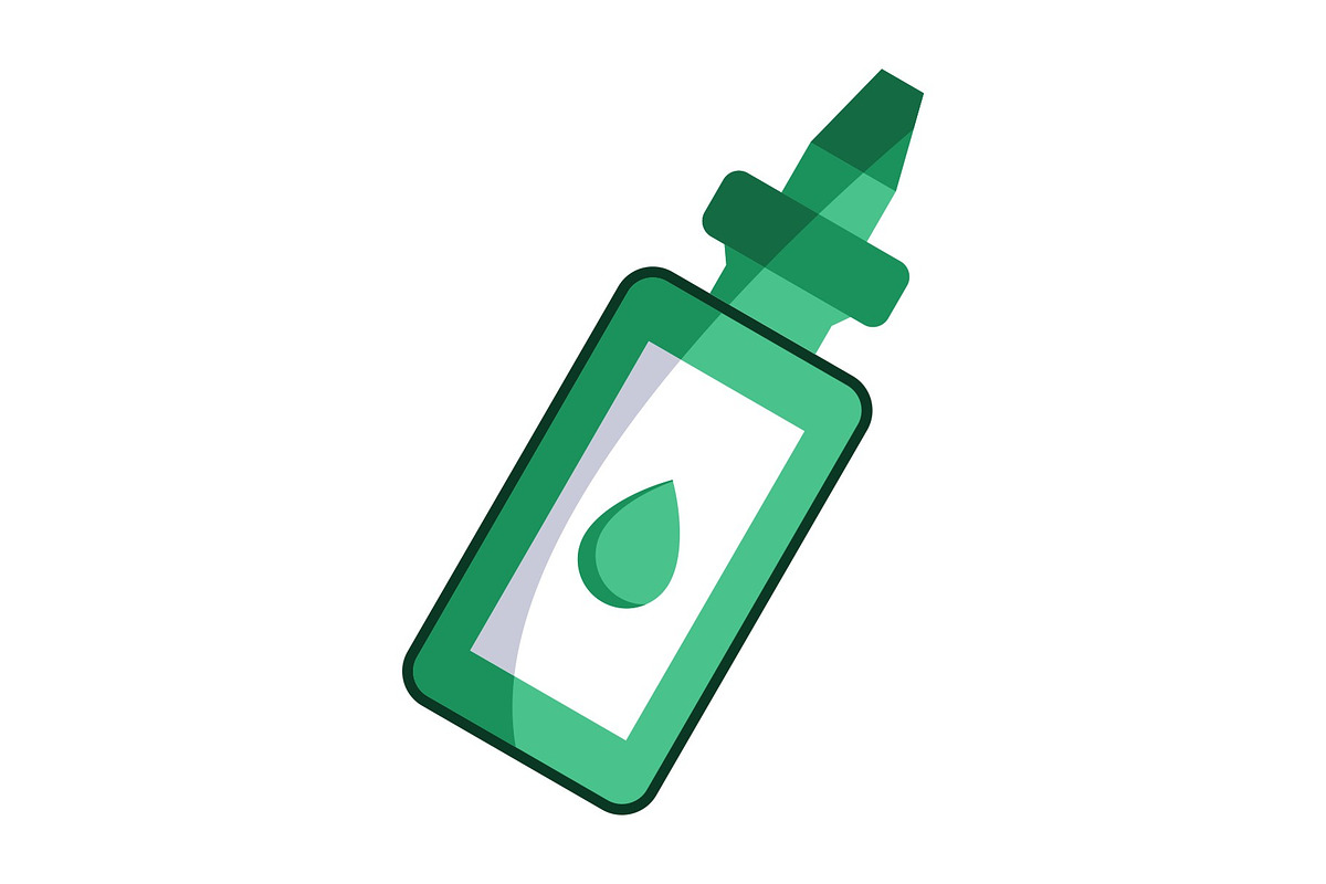Eye Drop Vector Icon, an Icon by Pexelpy (Photo 1 of 2)