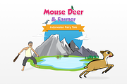 Mouse Deer and Farmer Characters, an Illustration by Creatornomic (Thumbnail 2 of 5)