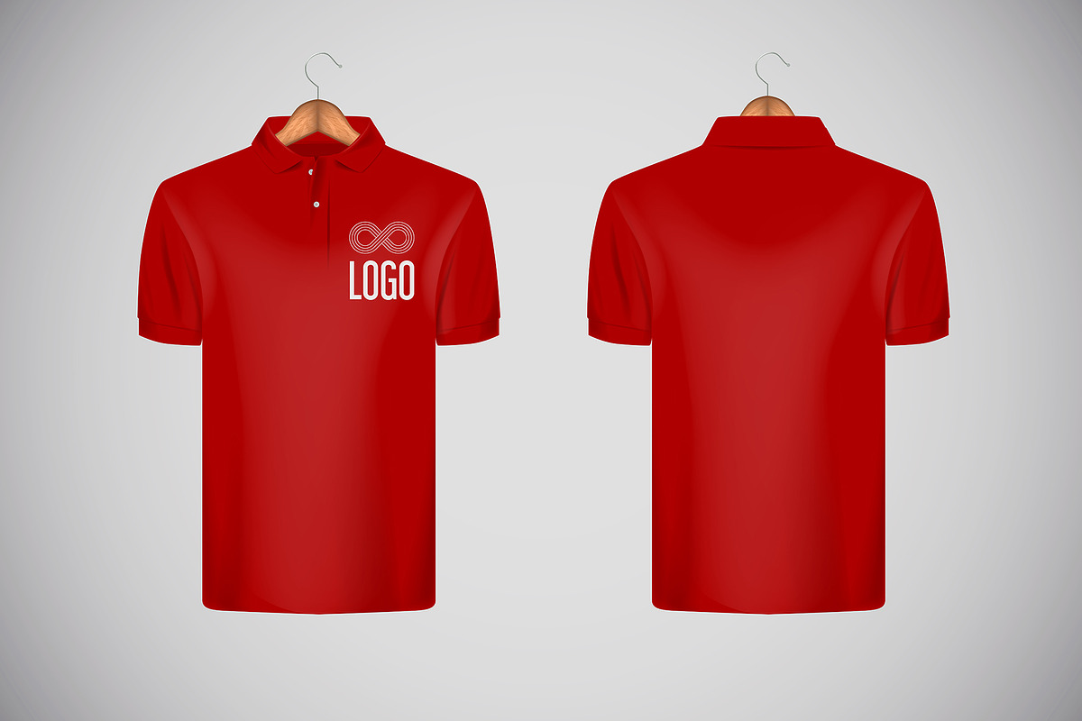 Polo shirt set with branding., an Illustration by George Rod (Photo 7 of 8)