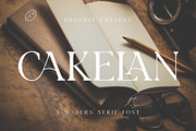 CAKELAN, a Serif Font by Muflieart (Thumbnail 1 of 6)