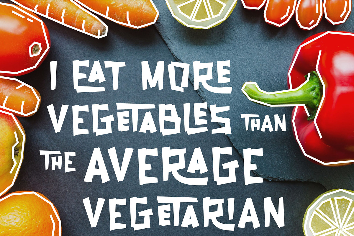 Natured - Modern and Fun Typeface, a Font by MuSan (Photo 9 of 10)