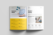 Business Plan Template, a Brochure Template by RusenoelType (Thumbnail 5 of 9)