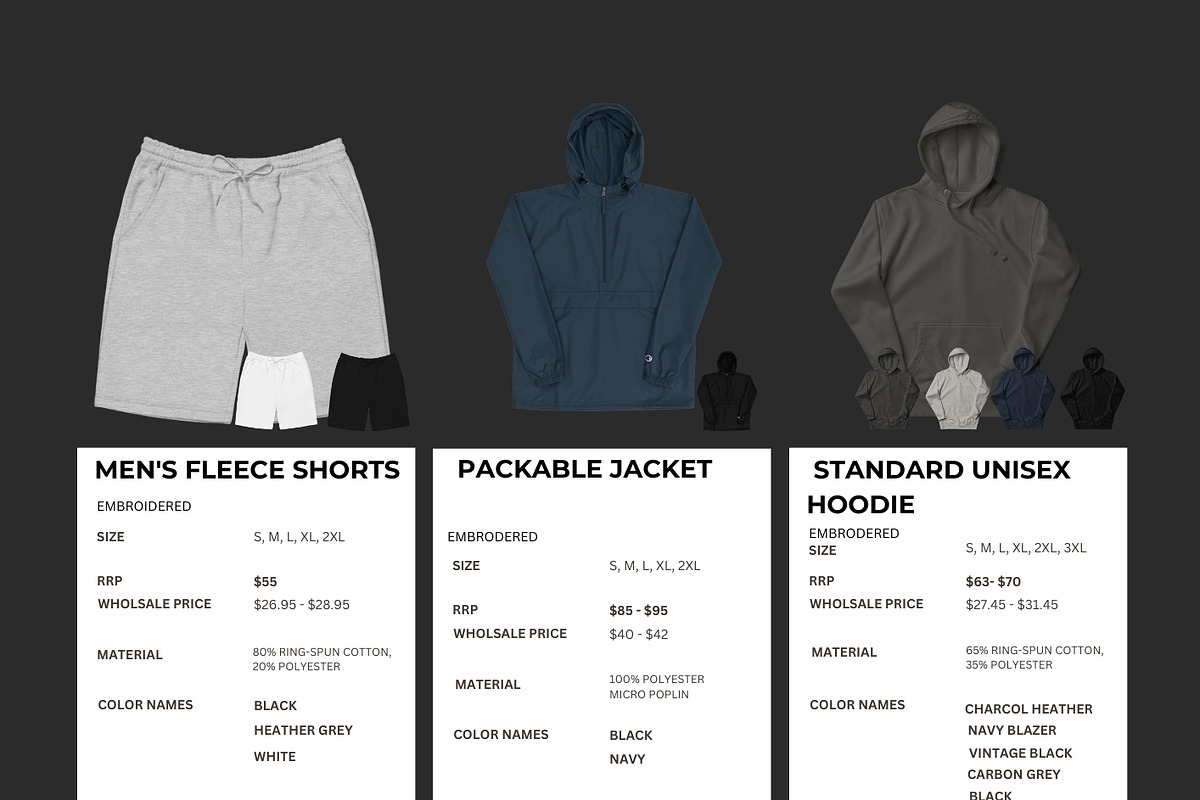 Line Sheet Canva Template preview 2