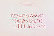 Zorina - Elegant Fashion Typeface, a Serif Font by HipFonts (Thumbnail 4 of 7)