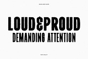 Headliner Bleed Font Family, a Sans Serif Font by Tom Chalky (Thumbnail 6 of 6)