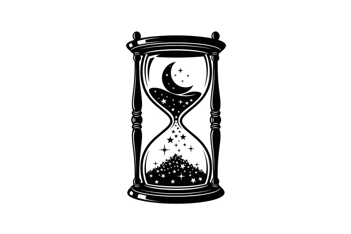 Moon Hourglass Design Bundle, an Illustration by jahid234 (Photo 23 of 31)