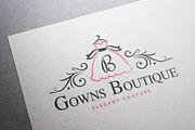 Gowns Boutique Logo, a Branding & Logo Template by Mocca Design (Thumbnail 3 of 5)