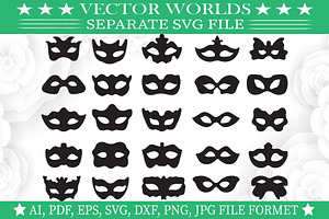 Festive Masks Svg, Festive, Mask Svg