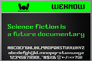 Bomberman font, a Font by weknow (Thumbnail 5 of 9)