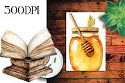 Rustic Farmhouse Kitchen Clipart, an Illustration by Libby Wishes (Thumbnail 5 of 6)
