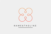 Elegant leaves monogram template, a Branding & Logo Template by WORAKAMON Design Studio (Thumbnail 2 of 5)