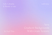 Aura Grainy Gradient Textures PS, an Object Graphic by Feel This (Thumbnail 4 of 19)