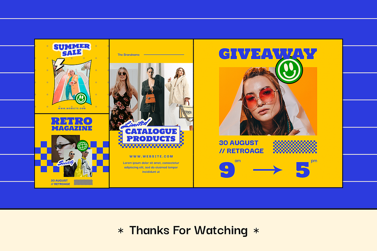 Piera Post & Story Template, a Social Media Template by Creatchees.std (Photo 5 of 5)