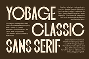 Yobage – Elegant Sans Serif Font, a Sans Serif Font by MaikoHatta (Thumbnail 5 of 8)