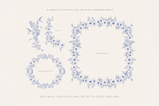 Rustic Chinoiserie Floral Pack, a Decorative Illustration by AW Studios (Thumbnail 7 of 10)