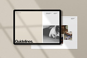 Brand Guideline Templates - CANVA, a Branding & Logo Template by evgenystudio (Thumbnail 7 of 17)