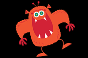 4 Fuzzy Monsters, a Graphic by steckfigures (Thumbnail 2 of 5)