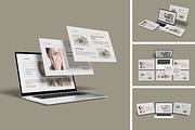 Laptop Screen Website Mockup, a Mockup by DxSLEX (Thumbnail 1 of 5)