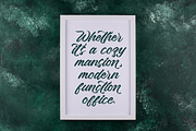 Rustical Banley Modern Script Font, a Script Font by Letterena Studios Script (Thumbnail 13 of 20)