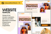 Website social media manager, a Squarespace Template by PATCHPO (Thumbnail 2 of 8)
