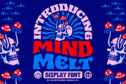 Mind Melt Font, a Font by MightySHORT (Thumbnail 1 of 3)
