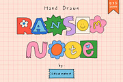 Ransom Note Cut Out Letter, an Object Graphic by cocomomo (Thumbnail 1 of 11)