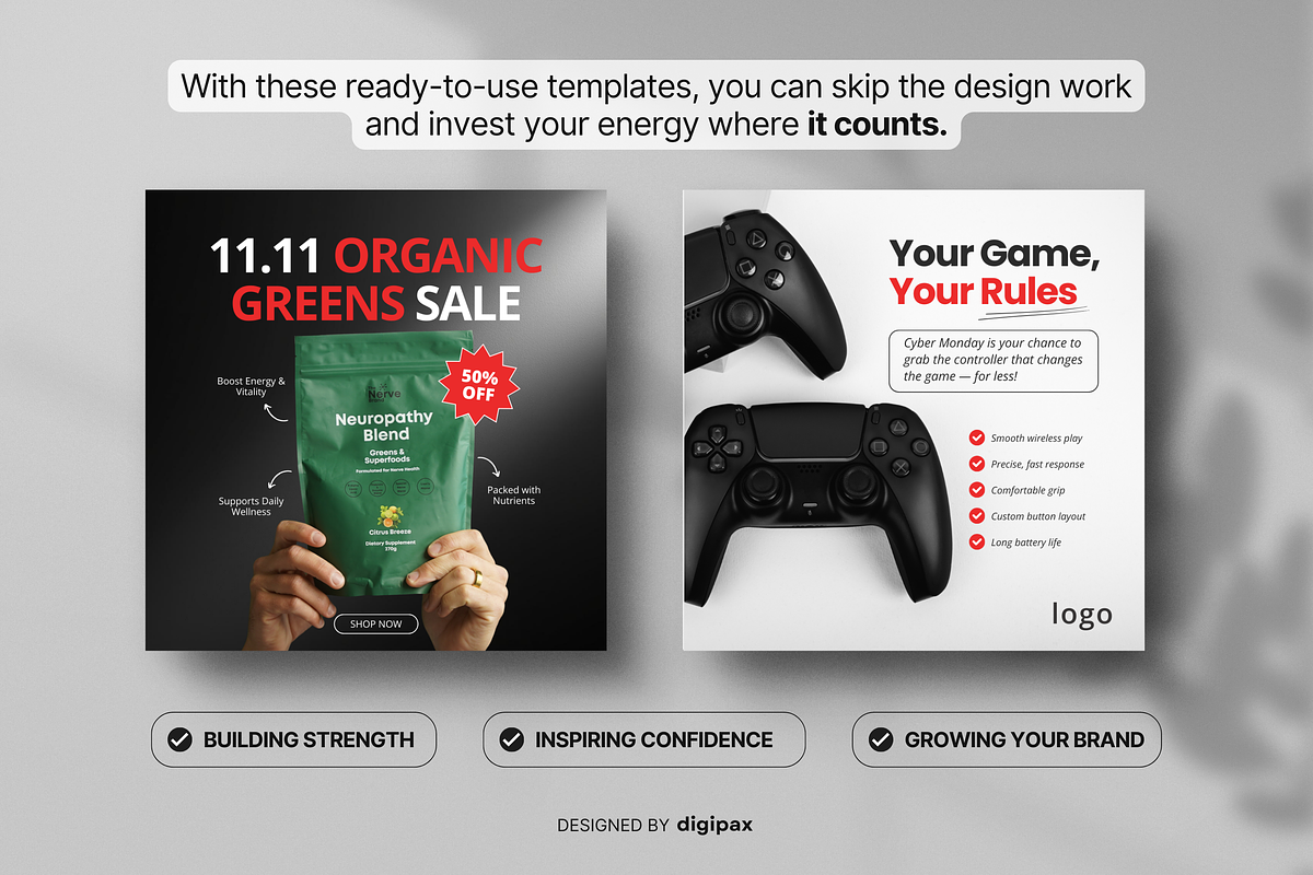 30 Black Friday Static Ad Templates preview 5