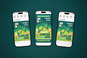 Cleveland Tennis Tournament Flyer, a Flyer Template by The Good Store (Thumbnail 2 of 2)