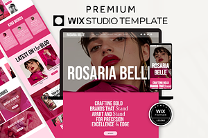 Bold Wix Studio Website Template