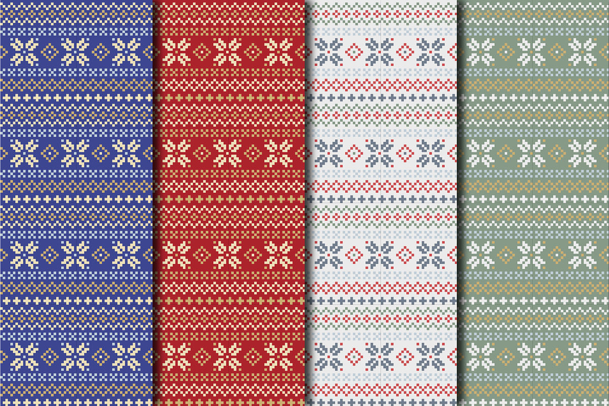 Christmas Pattern Collection, a Pattern Graphic by Chris Broderick (Photo 6 of 7)