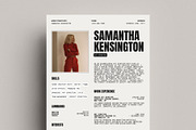 Modern One Page Resume Template, a Resume Template by Moscovita Studio (Thumbnail 2 of 8)