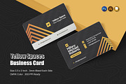 Yellow Spaces Business Card, a Business Card Template by Esensifiksi.studio (Thumbnail 1 of 2)